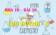 Tính chất hoá học của Lưu huỳnh (S), bài tập về lưu huỳnh - hoá 10 bài 30